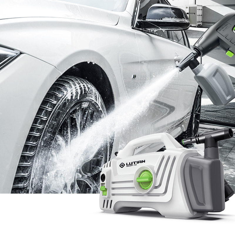 绿田洗车水枪清洗机纯铜电机220v水泵自吸洗车神器家用高压洗车机