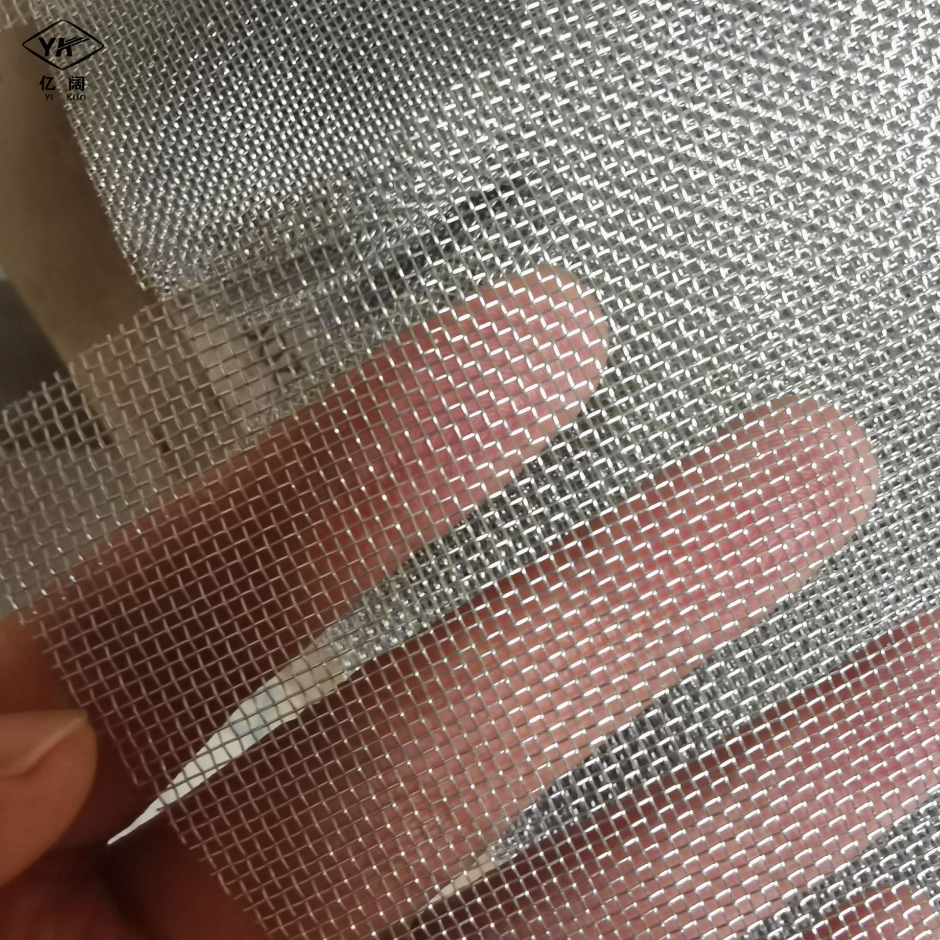 亿阔不锈钢防鸟网编织网过滤钢丝网筛网不锈钢方孔异形网