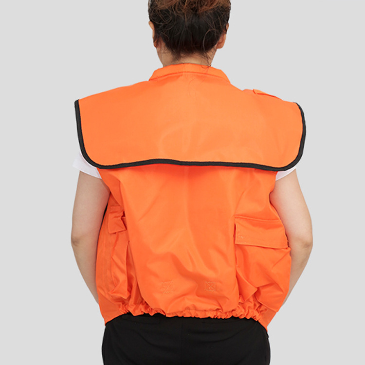 船上舰艇工作作业救生衣 海事充气救生衣气 胀式消防船舶背心