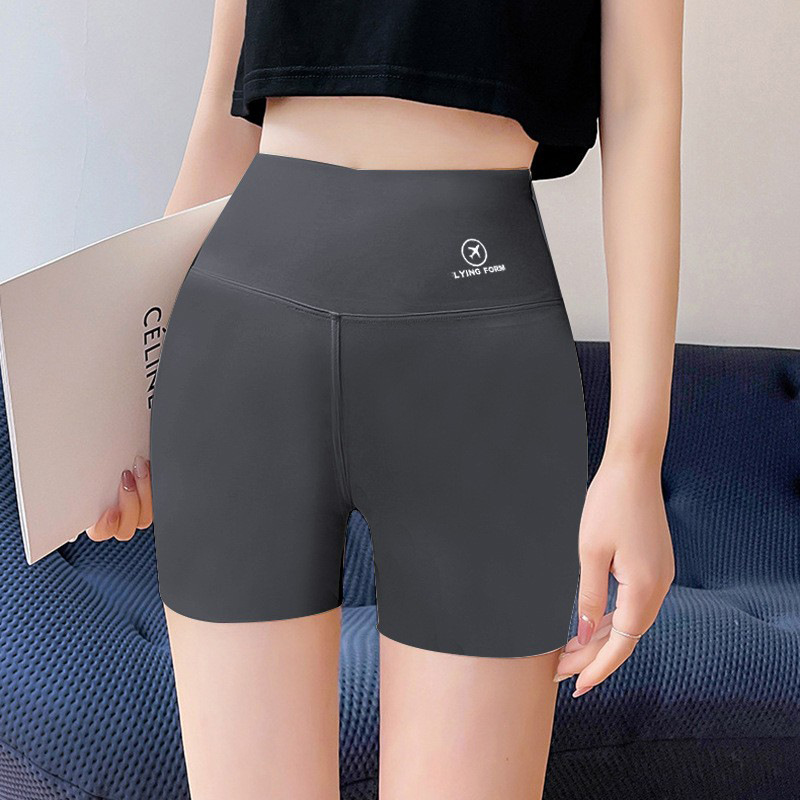 Three-Point Shark Pants Summer Thin Yoga Sports Shorts Women's Outer Wear Aircraft Pants Anti-Exposure Belly Contracting Hip Lift Leggings