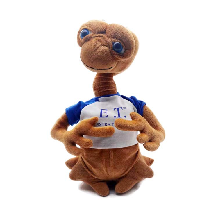 跨境热卖外星人异形公仔火星人et毛绒玩具可造型个性摆件生日礼物