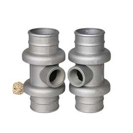 铝合金三通接头304不锈钢内螺纹旋转水带接头管配件接头