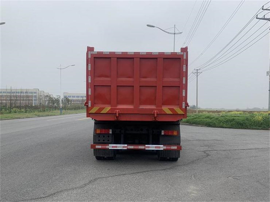 国六东风锦程前四后八自卸汽车 20吨东风自卸车图片 自卸式垃圾车