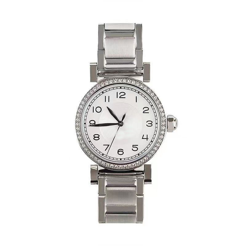 抖音爆款手表女时尚钢带手表女表潮流夜光防水镶钻女士手表-阿里巴巴