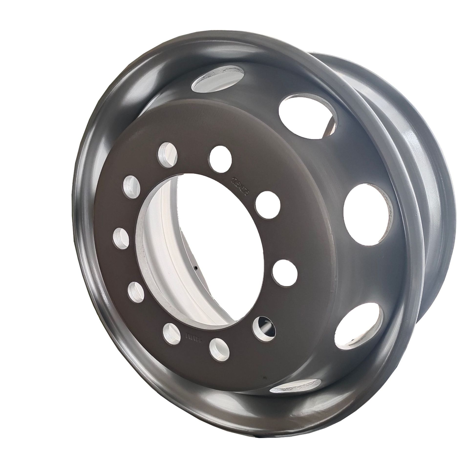 轮毂 型号 17.5x6.75 特种钢圈 车轮 适配轮胎240/55d17.5-阿里巴巴