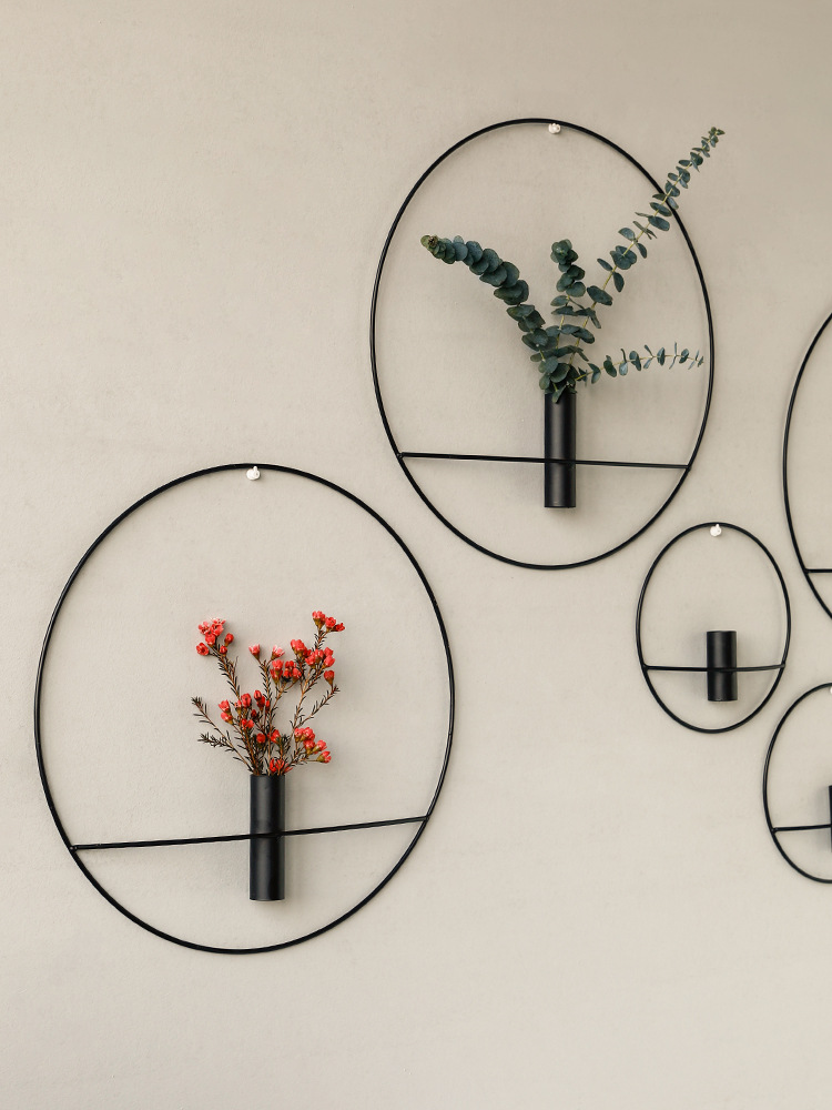 北欧风墙面壁挂装饰品小挂件墙壁卧室房间墙上花创意壁饰室内墙饰