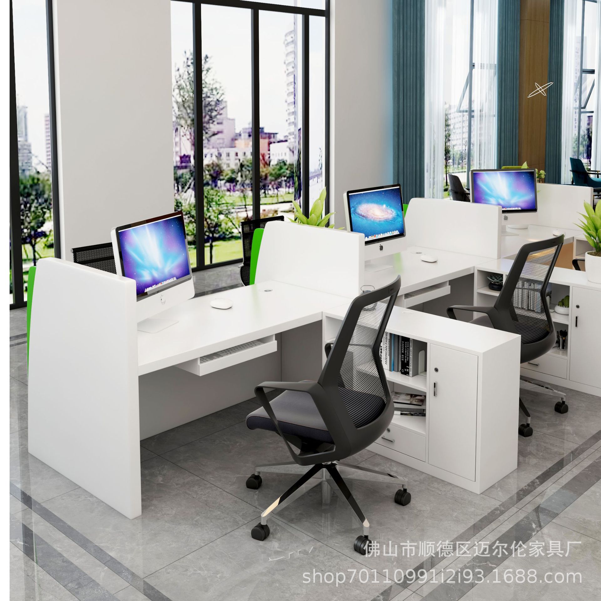 银行签约台办公桌保险业务柜台受理台开放式咨询台办事大厅前台桌