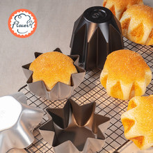 4TXN批发八角模面包模具不粘 圣诞树星型模潘多洛模 六角蛋糕模具
