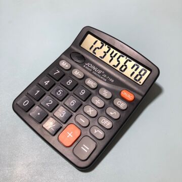 joinus 众成牌便携简便台式计算器财务会计用计算机批发百分比mrc