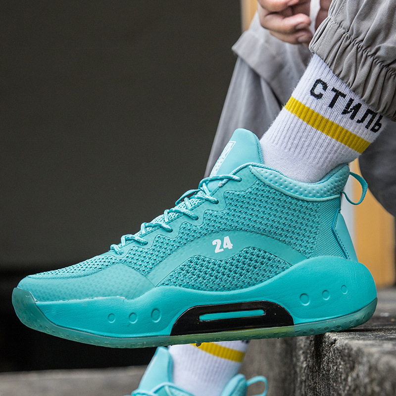 篮球鞋音速8全城9驭帅14初中生6闪击7秋冬新款透气耐磨实战运动男