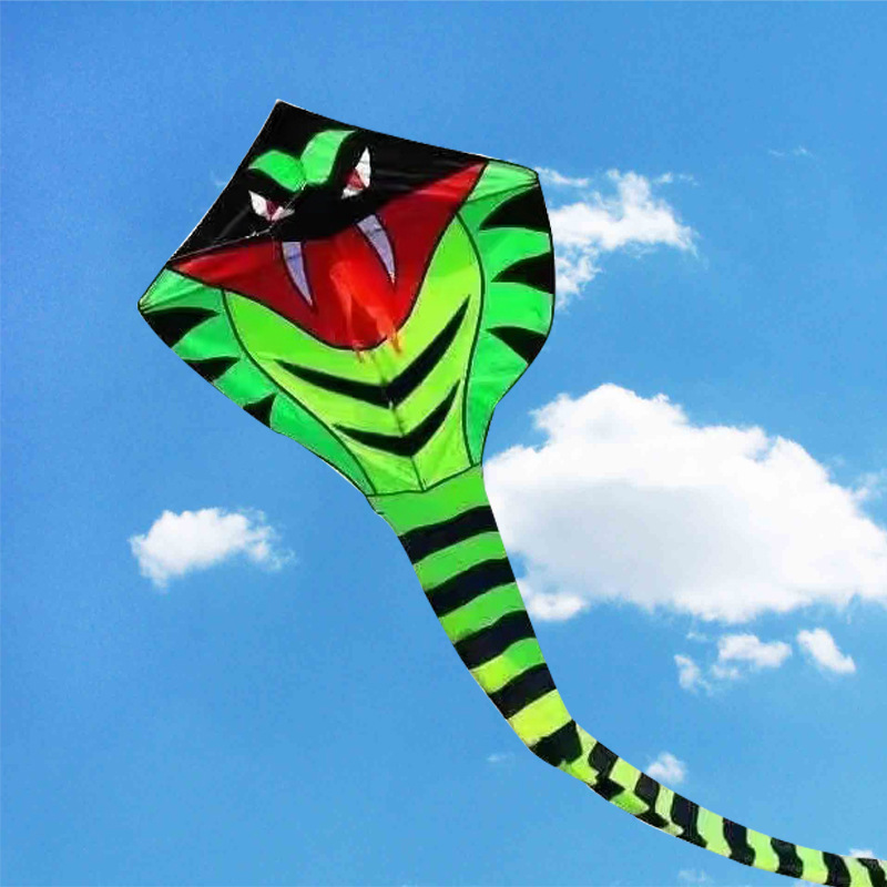 潍坊风筝青蛇长尾蛇大蛇风筝新款成人风筝立体微风易飞好飞