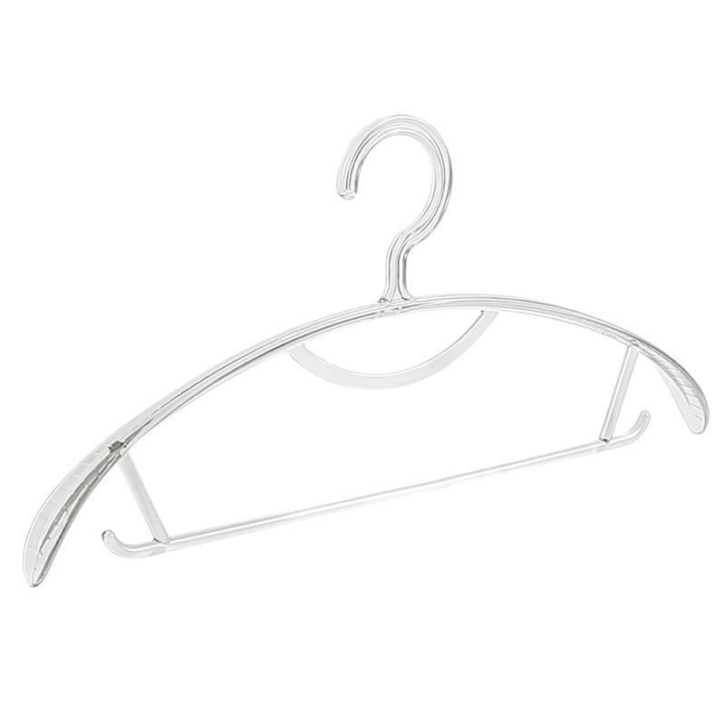 Transparent Hanger Anti-Aging Can Not Afford the Bag Wide Shoulders without Marks Non-Slip Clothes Rack Sub-Cloakroom Coat Scarf Clothes Hanger