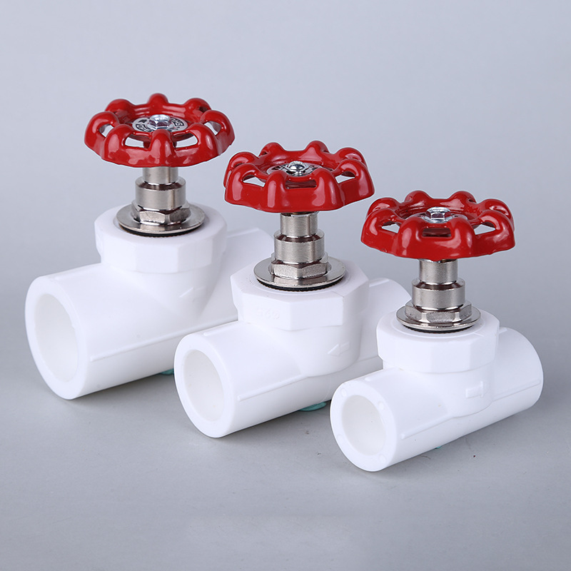 厂家直营ppr截止阀 ppr水管球阀 pe闸阀 ppr家装水管阀门配件