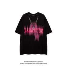 EONMODISH男装|2024夏季新品实拍美式印花短袖T恤