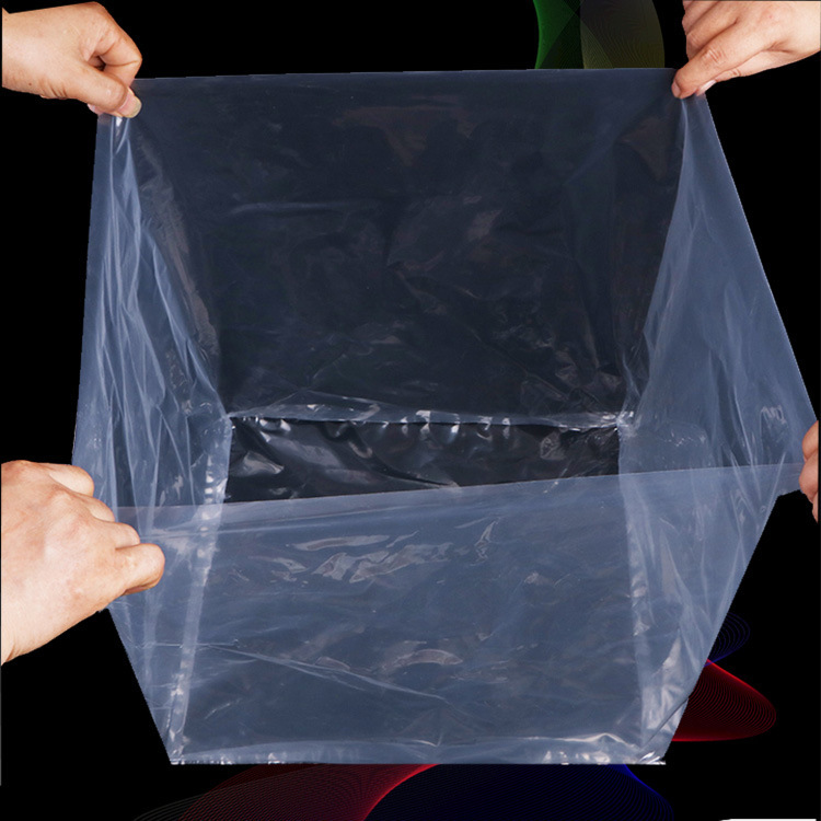 大型机械方底塑料薄膜袋定制pe膜立体袋 防尘防雨透明四方袋 定做