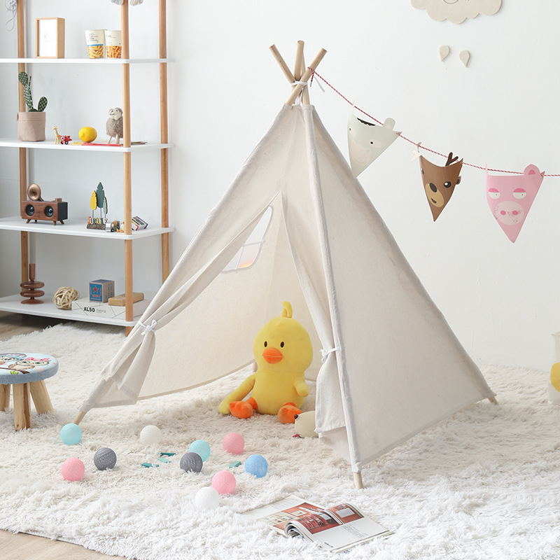 Children's Tent Indian Indoor Tent Kids' Playhouse Princess Toy House Fabric Small House Baby Gift