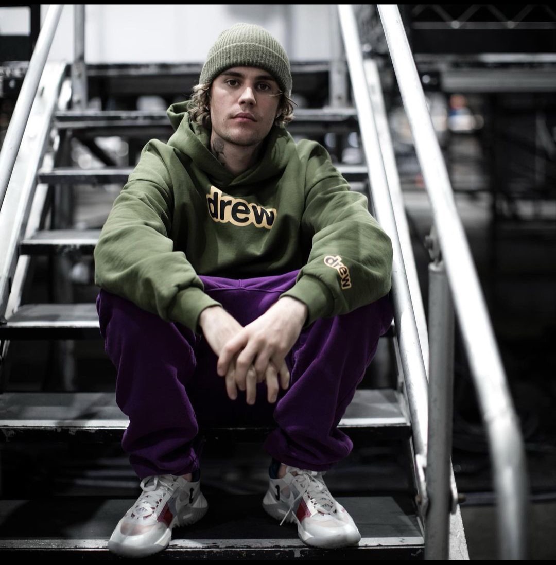 drew笑脸卫衣贾斯丁比伯同款连帽衫宽松高街fog情侣嘻哈外套男女