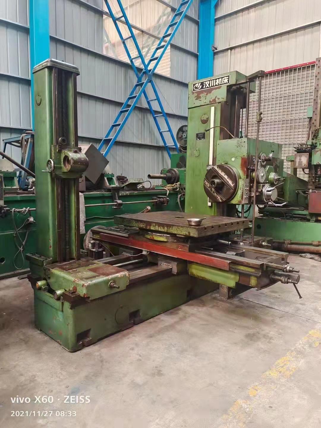 0成交0台出售二手汉川tx611b数显卧式铣镗床二手汉川镗床￥6600.