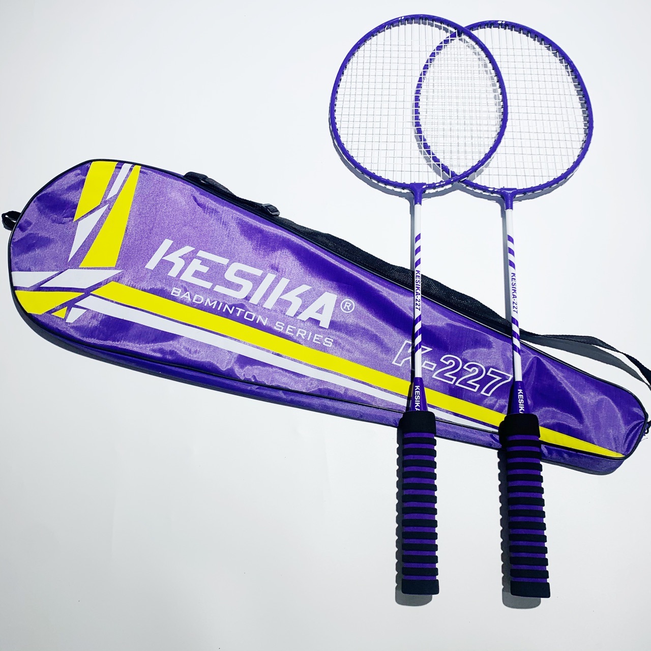 Baska K227 Adult Amateur Primary Offensive Direct Shot Badminton Brand Durable Badminton Racket Can Be Sent on Behalf