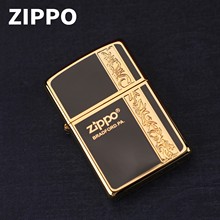 zippo之宝煤油防风打火机经典铬双面纹身女郎性感美女生日礼物