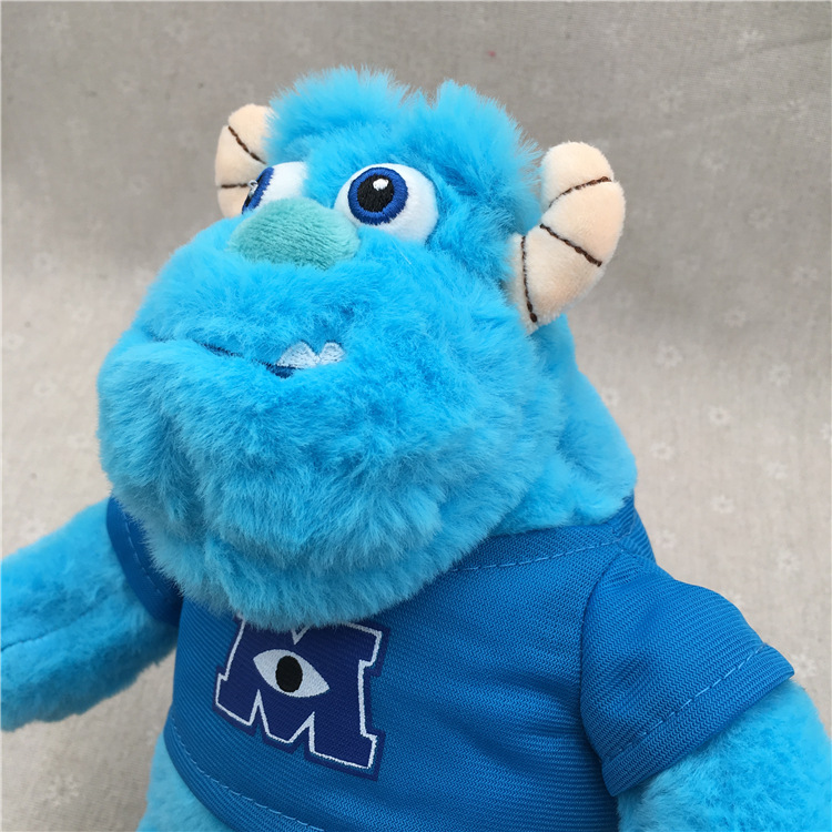 怪兽大学毛绒玩具圣诞毛毛怪兽玩偶苏利文公仔卡通搞怪万圣节娃娃