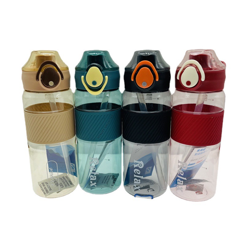 New Tianyi Sports Cup Sports Bottle 600ml Portable Bounce Cover 0923 Student Tea Cup Plastic Kettle