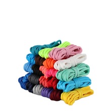 Oval Shoe laces 24 Color Half Round Athletic Shoelaces for跨