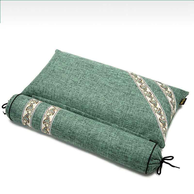 艾草颈椎枕枕头艾叶枕助睡眠单人艾绒包保健家用组合护颈椎艾午睡