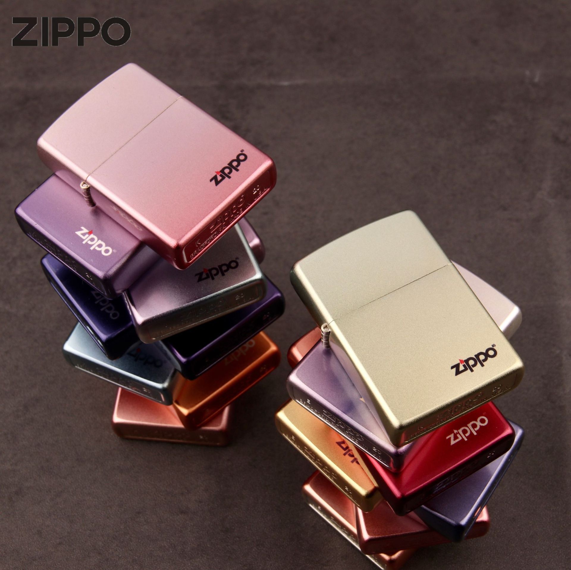 zippo芝宝正品煤油机 渐变幻彩系列 送礼佳品