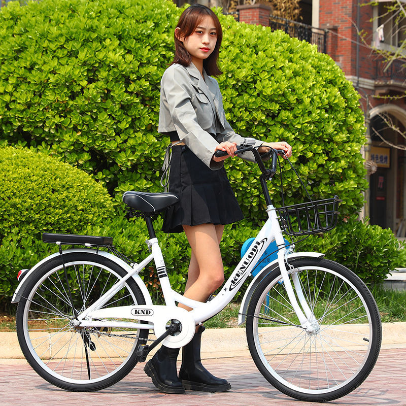 自行车 女成人款轻便儿童男女学生车单车淑女通勤单车20-24寸批发