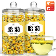 【买一发二】菊花茶胎菊王正宗桐乡胎菊白菊搭枸杞金银花决明子