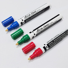 日本产MP-200油漆笔耐酒精防水耐高温不退色金属记号笔工业标记笔