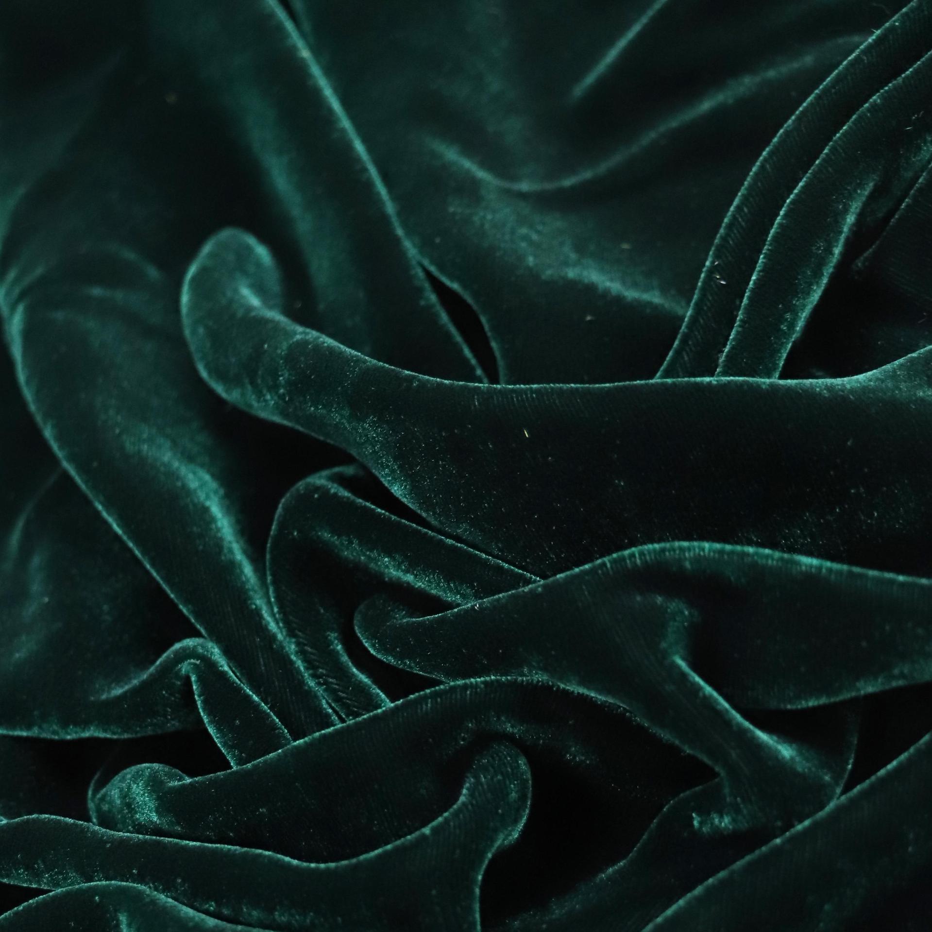 源头批发真丝丝绒梭织丝绒人造丝乔绒面料睡裙礼服旗袍精品布料