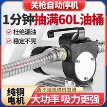 电动抽油泵大功率抽油器12V24V220V自动启停加油泵柴油泵加油机器