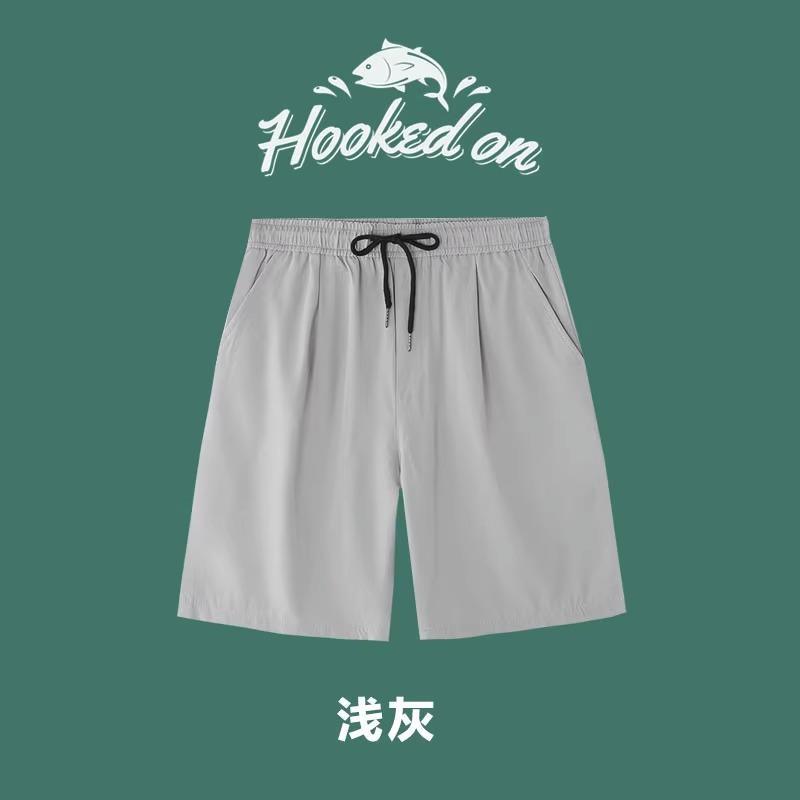 Summer Shorts Casual Loose Men's 2023 New Sports Pants Thin Basketball Shorts Boys Pants Running Quick-Drying Pants