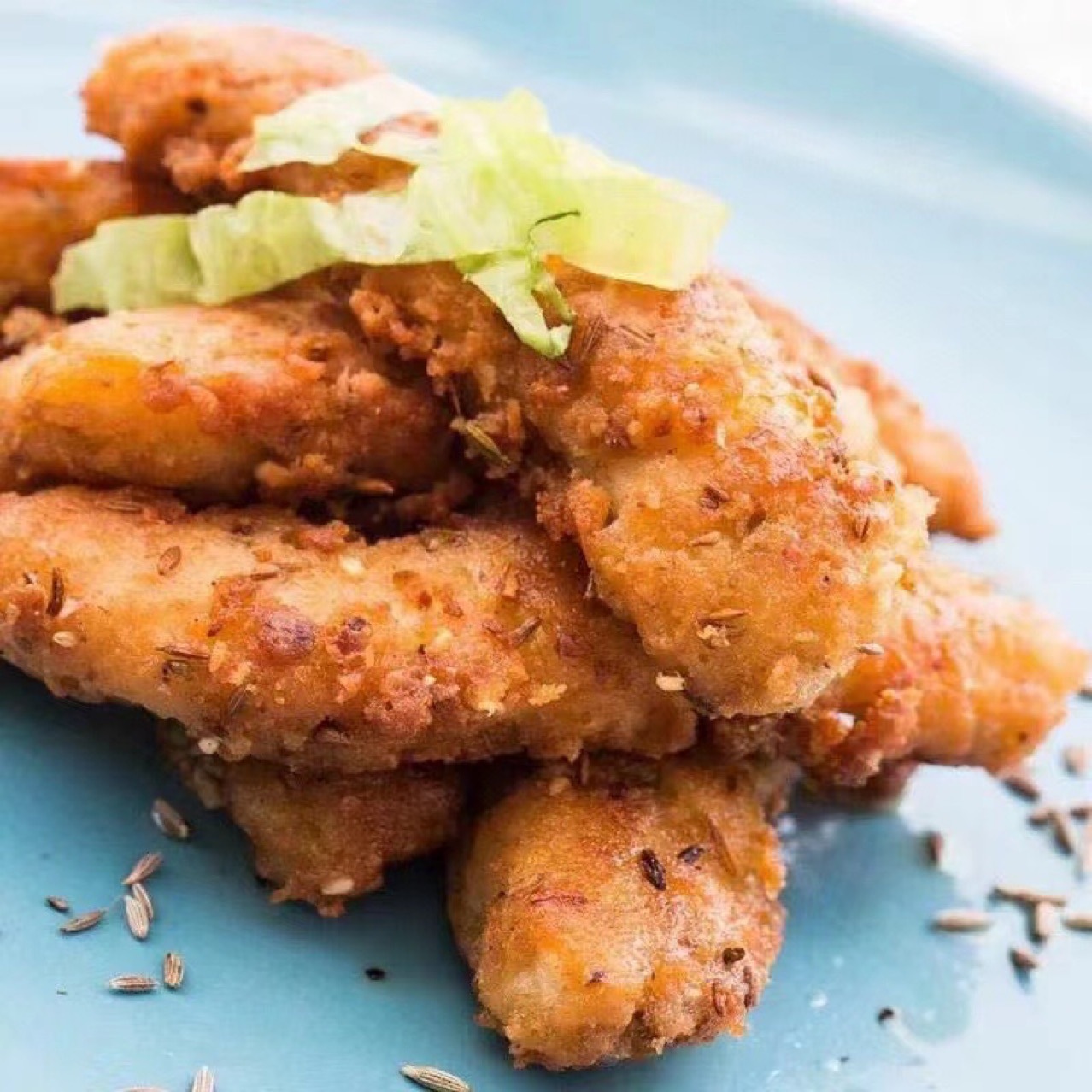 cp正大孜然鸡柳400g袋装半成品黄金酥脆鲜商用批发饭店炸货店包邮