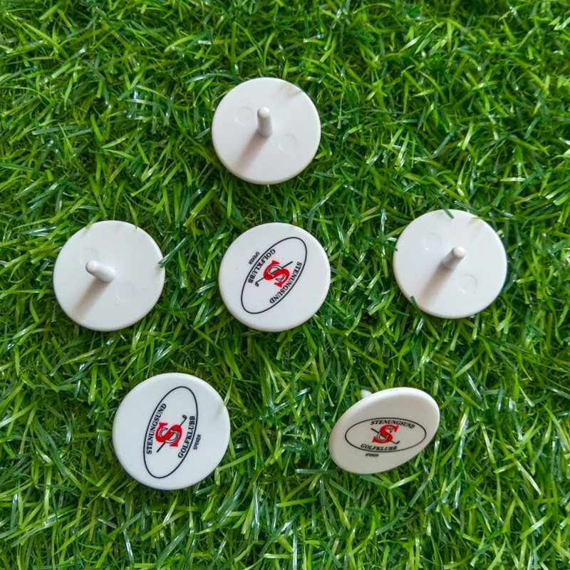 Golf Plastic Ballmarker Mark Diameter 19mm 21mm 25mm