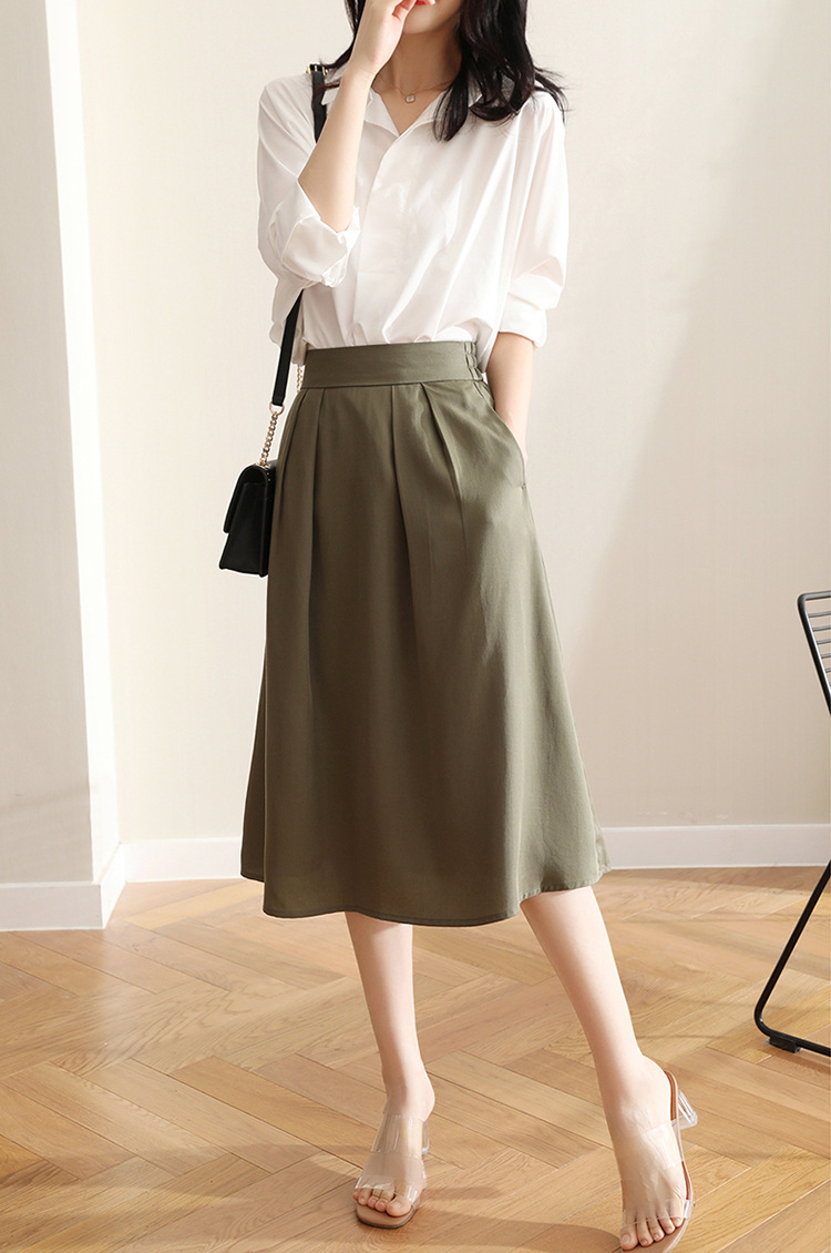 女半身裙a字裙正品图片