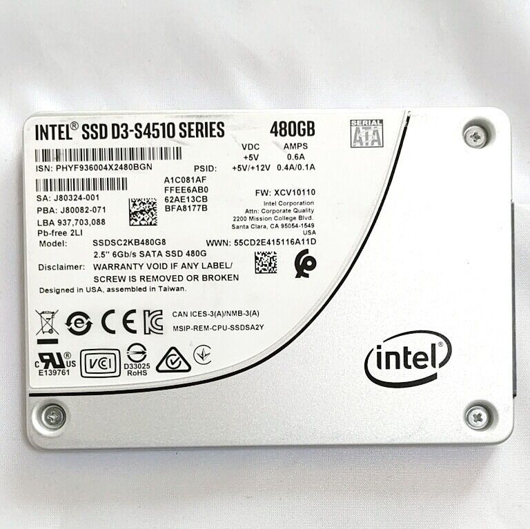 d3-s4510 系列 480gb 固态硬盘 2.5 6gb/s sata 3d2 tlc-阿里巴巴