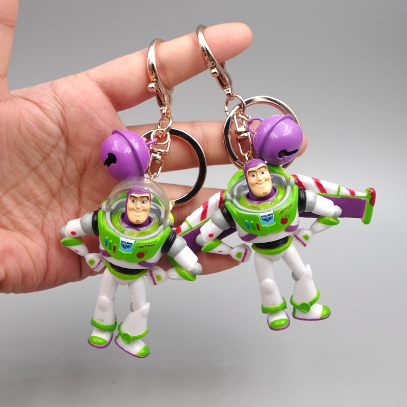 Creative Story Spaceman Bath Doll Car Keychain Bag Accessories Pendant Doll