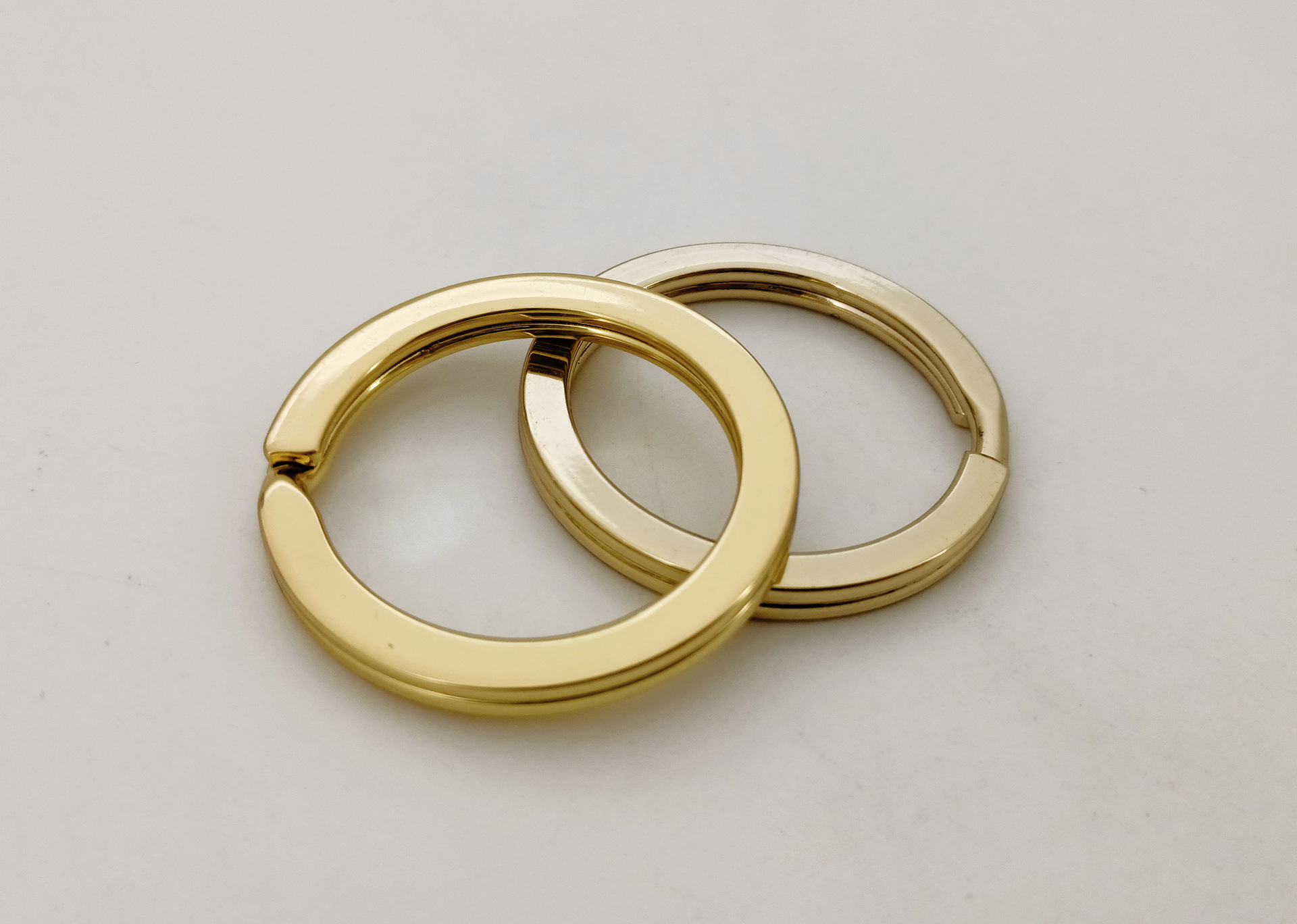 厂家现货批发金属铁钥匙圈汽车挂件钥匙扣配件箱包挂饰圆圈五金