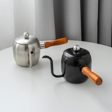 挂耳咖啡手冲壶细口壶木柄不锈钢v60滤杯聪明杯分享壶咖啡壶套装