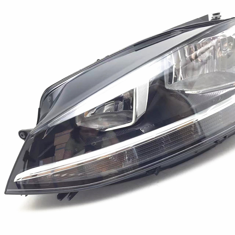 适用于大众高尔夫7.5低配卤素大灯总成 18 19年20款高7.