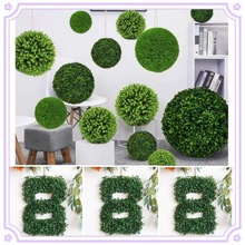 植物草球真草塑料花加密真花植物市房顶装饰花叶绿色墙面批发
