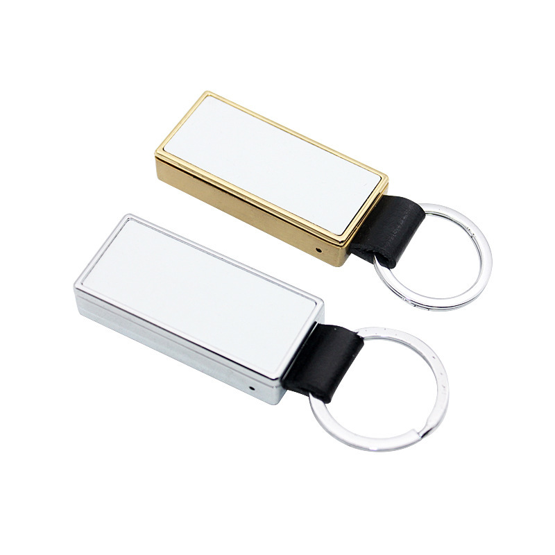 Thermal Transfer Lighter Charging Keychain Lighter DIY Creative Sublimation Blank Lighter to Figure Picture Printing