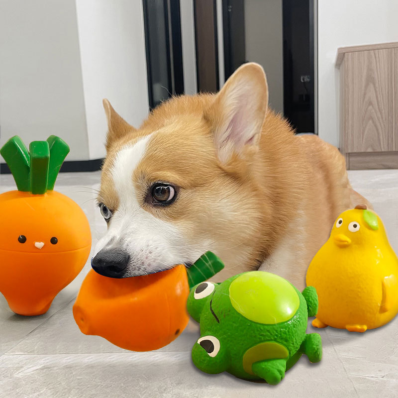 狗狗玩具解闷神器耐咬发声球乳胶柯基泰迪小型犬宠物消耗体力用品