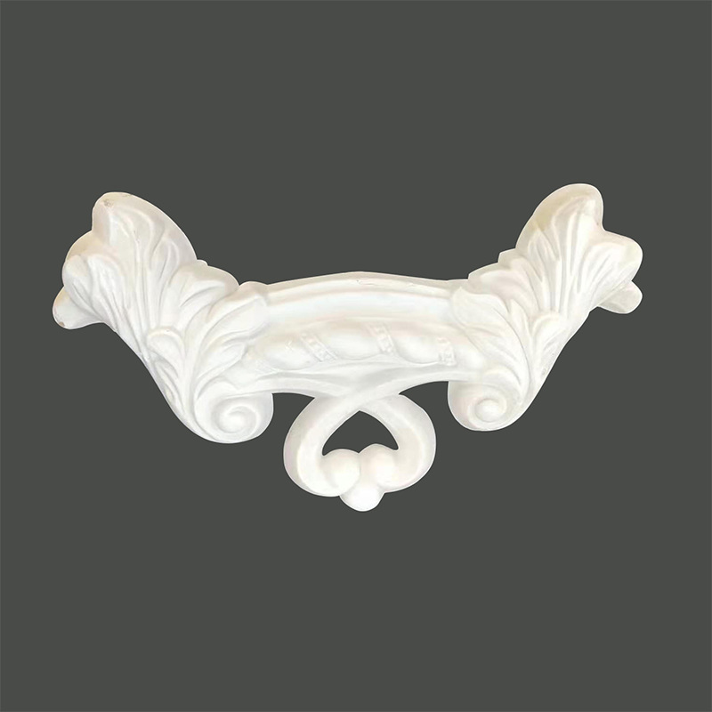 【定制】客厅四角雕花柱壁背景装饰石膏角花 吊顶别墅石膏线角花