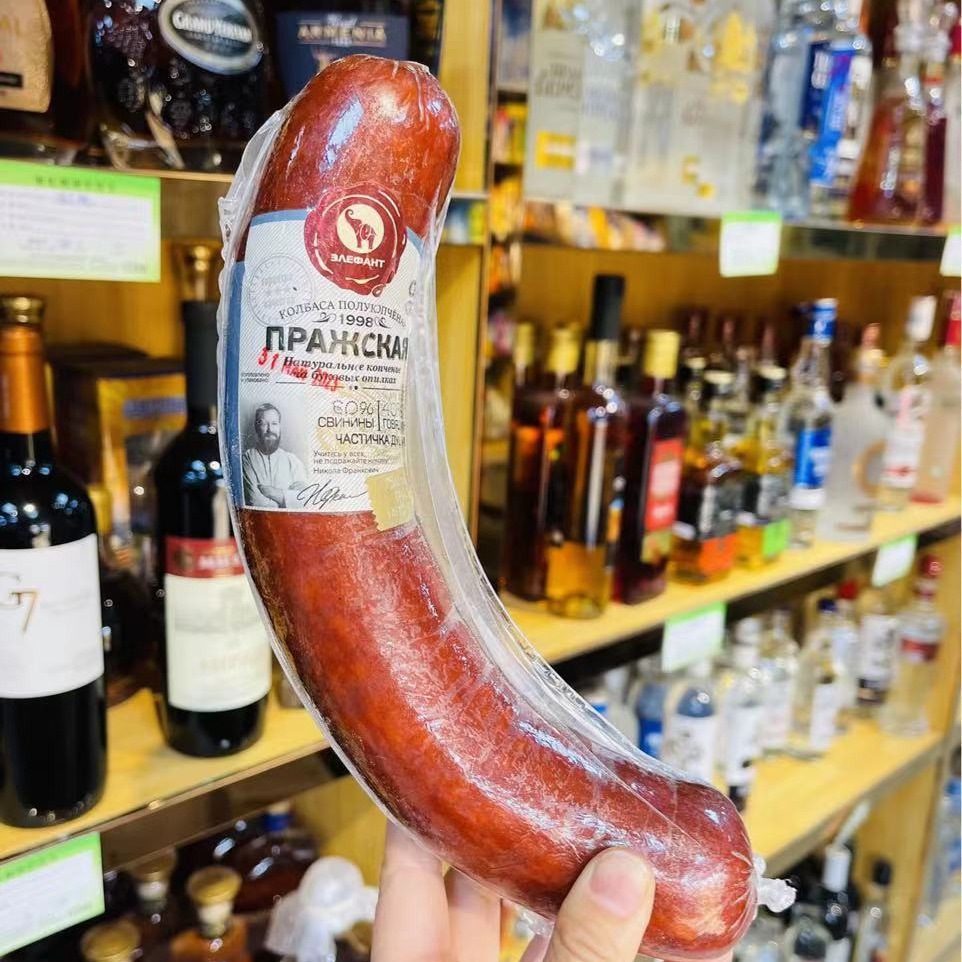 俄罗斯风味红肠网红卢布肠枣肠多种款式老式火腿俄式即食下酒菜