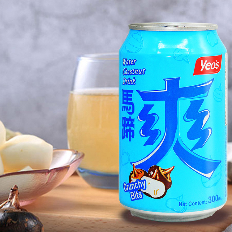 杨协成 马蹄爽(港版)300ml*24罐 新加坡荸荠饮料果汁清甜派对饮品