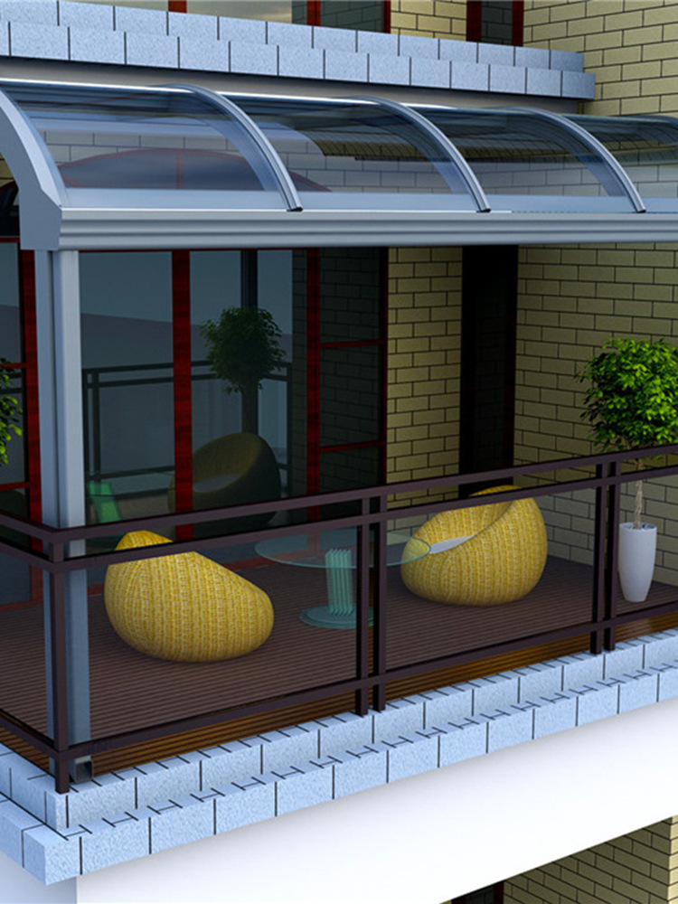 铝合金欧式阳光房别墅户外遮阳封阳台玻璃隔音阳光房深圳东莞